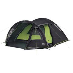 High Peak 11525 Mesos 4 Χειμερινή Σκηνή Camping Τούνελ Μαύρη με Διπλό Πανί για 4 Άτομα 360x240x130εκ.