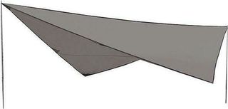 High Peak Tarp 2 Σκίαστρο Παραλίας Γκρι 400x200εκ. 10034