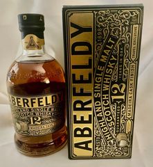 Aberfeldy 12 years Single Malt Whiskey καινούργιο, σφραγισμένο στο κουτί