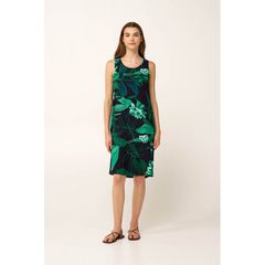 Vamp Γυναικείο Φόρεμα Θαλάσσης Αμάνικο Viscose Botanical SS '26
