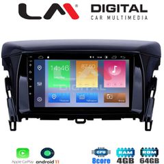 LM Digital - LM ZB8030 GPS Οθόνη OEM Multimedia Αυτοκινήτου για MITSUBISHI ECLIPSE CROSS 2018> (CarPlay/AndroidAuto/BT/GPS/WIFI/GPRS)