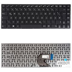 Deutsche Tastatur für Laptop - German Laptop Keyboard για Asus Vivobook E403 E403S E403SA E403N E403NA L403 L403NA R416s R416N X400N L403S L403SA 0KNL0-4122UK00 NSK-UV6SU 0KN0-SE1GR32 DE No Frame Blac