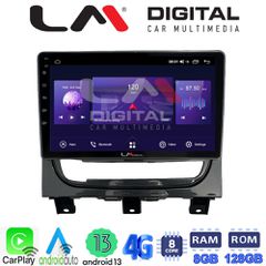 LM Digital - LM ZT8257 GPS Οθόνη OEM Multimedia Αυτοκινήτου για Fiat Strada 2012 > 2020 (CarPlay/AndroidAuto/BT/GPS/WIFI/GPRS)