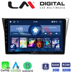 LM Digital - LM ZN4271 GPS Οθόνη OEM Multimedia Αυτοκινήτου για Subaru Impreza 2000 > 2007 (CarPlay/AndroidAuto/BT/GPS/WIFI/GPRS)