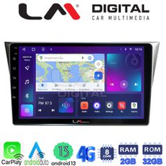 LM Digital - LM ZE8271 GPS Οθόνη OEM Multimedia Αυτοκινήτου για Subaru Impreza 2000 > 2007 (CarPlay/AndroidAuto/BT/GPS/WIFI/GPRS)