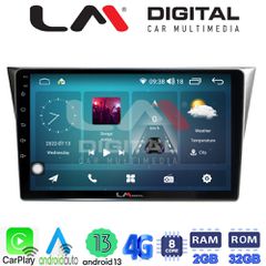LM Digital - LM ZR8271 GPS Οθόνη OEM Multimedia Αυτοκινήτου για Subaru Impreza 2000 > 2007 (CarPlay/AndroidAuto/BT/GPS/WIFI/GPRS)