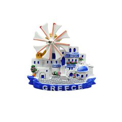 Tουριστικό μαγνητάκι Souvenir – Σετ 12pcs - Greece - 678180