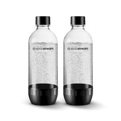 Sodastream Classic Bottle 1Lt Black Σετ 2 Φιαλών