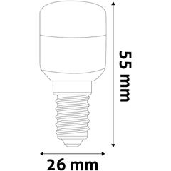 Avide LED T26 1.3W Θερμό 3000K-thumb-1