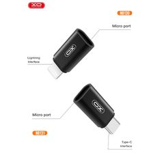 XO NB130 USB Αντάπτορας Micro σε Lightning-thumb-1