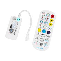 RF & WiFi 2.4G Ψηφιακός Pixel Addressable Controller DC 5-12-24V IP20 - RF & WiFi 2.4G & Bluetooth - SPI/TTL Protocol 2048 IC - Μ6.5 x Π3.3 x Υ1.5cm - 2 Χρόνια Εγγύηση