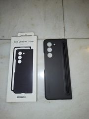 Samsung Z Fold 5 Θήκη Vegan Leather Και Θήκη S-Pen