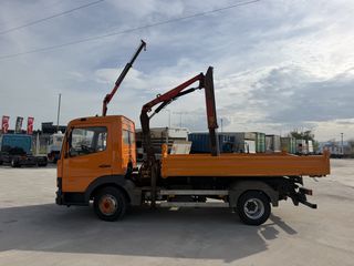 Ανατροπή + Γερανός Mercedes-Benz 2003 Atego 818 Meiller-palfinger 5000-thumb-2