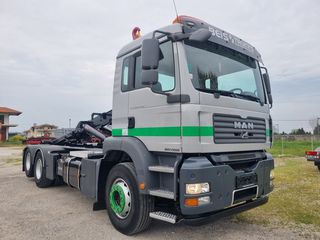 Ανατρεπόμενο Για Containers Με Βραχίονες MAN 2007 28.400 6X2 HIAB MULTILIFT
