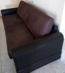ΚΑΝΑΠΕΣ ΤΡΙΘΕΣΙΟΣ ΜΕ ΔΕΡΜΑΤΙΝΗ