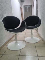 Περιστρεφόμενες design πολυθρόνες (σετ 2 τεμαχίων)-thumb-2