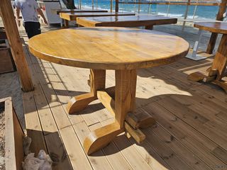 Τραπέζια μοναστηριακά για εξωτερικό εσωτερικό χώρο σε ότι ξύλο θέλετε