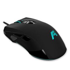 NOD ALPHA WIRED RGB GAMING MOUSE w SOFTWARE MACROS-thumb-1
