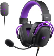 Havit H2002C+U Over Ear Gaming Headset με σύνδεση 3.5mm