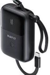 Havit PB5215 Power Bank 10000mAh 20W με Θύρα USB-C Μαύρο