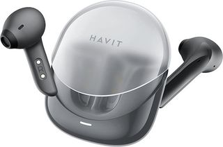 Havit TW974 Earbud Bluetooth Handsfree Ακουστικά με Αντοχή στον Ιδρώτα και Θήκη Φόρτισης Μαύρα