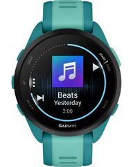 Garmin Forerunner 165 Music 43mm Αδιάβροχο Smartwatch (Turquoise/Aqua)