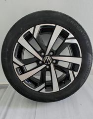 VW Polo Torsby Alloy Wheel 16" γνήσια + 195/55/16 Greentrack