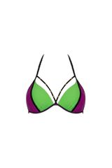 Μαγιό Μπικίνι Top Rose M-818 Πράσινο/Ροζ