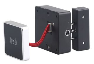 KERONG ηλεκτροπύρος KR-S80B, με RFID reader, ασημί-thumb-1