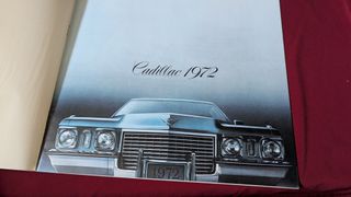 Cadillac 1972 brochure προσπέκτους Eldorado Deville Coupe