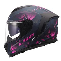 ΚΡΑΝΟΣ F/F LS2 STORM III BURST 22.06 BLACK PINK S