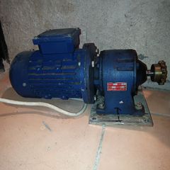 Κινητήρας-Μοτέρ Hydro Mec Motor με Μειωτήρα κίνησης και Inverter (NAiS / Panasonic VFO)