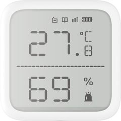 Hikvision DS-PDTPH-E-WE Θερμόμετρo & Υγρασιόμετρo Επιτοίχιο για Χρήση σε Εσωτερικό Χώρο