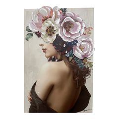 Πίνακας σε καμβά Bezira 3D Inart 60x3x90εκ