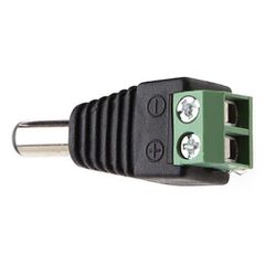 CAB-RC01A POWER CONNECTOR MALE Screw για τροφοδοσία κάμερας 12v