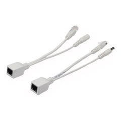 POE-CAB-02 Passive POE cable for up to 30m with plastic RJ45 interface (Pair)