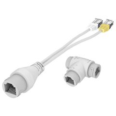 POE-CAB-03 transfer to two POE cameras through one (1) cable to POE switch