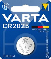 Varta Κουμπί Λιθίου CR2025 (1τμχ)