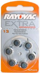 Rayovac Extra Advanced Βαρηκοΐας 13 (6τμχ)