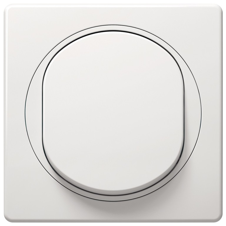 EON Single-pole switch, white