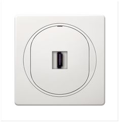 EON HDMI/HDMI socket Keystone, white