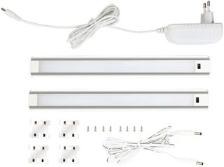 Avide LED Ταινία Cabinet Light 9W SMD2835 4000K IP44 2X60cm + Αισθητήρας Κίνησης