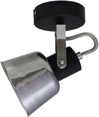 Avide Φωτιστικό Τοίχου Maya 1xE14 Socket Μαύρο