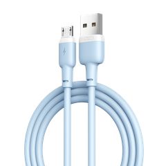 XO NB208 Καλώδιο Φόρτισης + Data Micro 1m Μπλέ