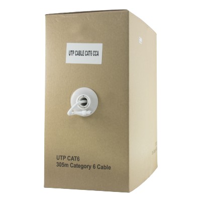 KAΛΩΔΙΟ UTP CAT6 CCA/PVC
