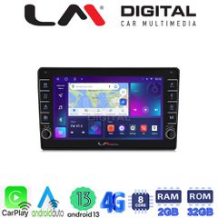 LM Digital - LM ZG8243 GPS Οθόνη OEM Multimedia Αυτοκινήτου για Citroen C4 2019 (CarPlay/AndroidAuto/BT/GPS/WIFI/GPRS)
