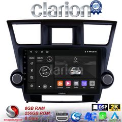 CLARION GL75089 Οθόνη OEM Multimedia Αυτοκινήτου για Toyota Highlander 2008 > 2015 (CarPlay/AndroidAuto/BT/GPS/WIFI/GPRS)