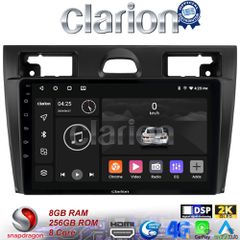 CLARION GL75140B Οθόνη OEM Multimedia Αυτοκινήτου για Ford Fiesta 2006 -> 2008 (CarPlay/AndroidAuto/BT/GPS/WIFI/GPRS)