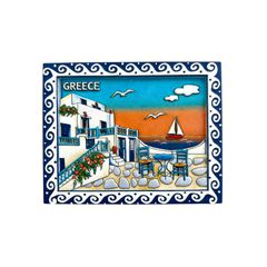 Τουριστικό μαγνητάκι Souvenir - Σετ 12pcs - Greece - 678527