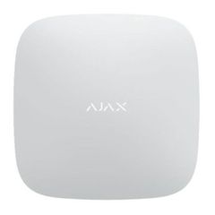 AJAX - HUB 2 PLUS WHITE Ασύρματη κεντρική μονάδα με Dual Micro SIM (2G/3G/LTE), Ethernet και Wifi σε λευκό χρώμα.
